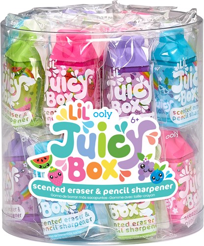 Ooly - Borradores + Sacapuntas Perfumados Lil' Juicy Box