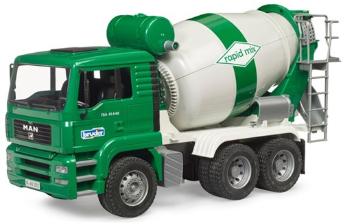 Bruder Man cement mixer truck