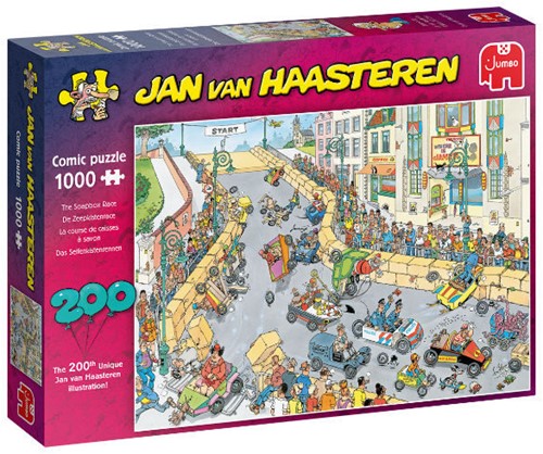 Jumbo Zeepkistenrace - Jan van Haasteren 200e puzzelplaat (1000)