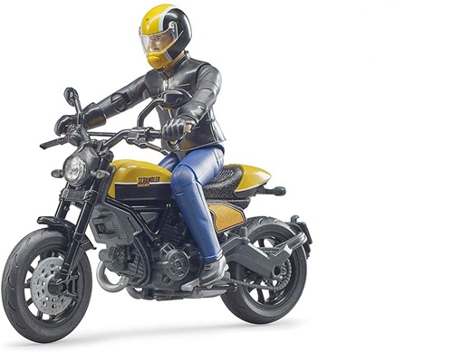 Bruder Motor Ducati Scrambler Met Bestuurder