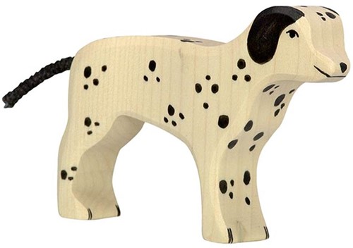 Holztiger Holztiger Dalmatiër. 11,5 cm. 11,5 x 2,3 x 8 cm.