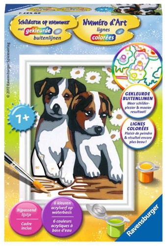 Ravensburger Schilderen op nr.schattige puppies295272