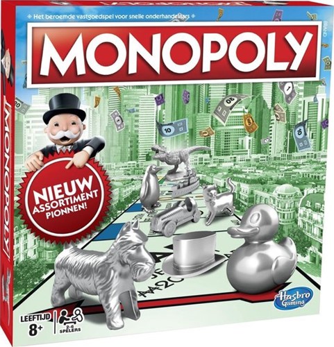 Hasbro juego Monopoly Classic - 8 años+