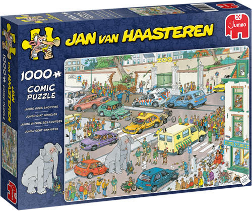 Jumbo Jumbo Gaat Winkelen - Jan van Haasteren (1000)