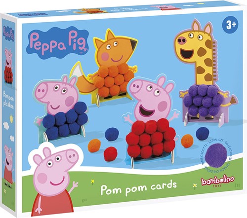 Bambolino Peppa Pig Pompom Plakken