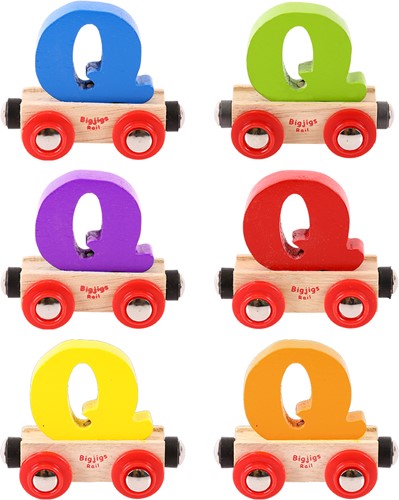 BigJigs Rail Name Letter Q (6)