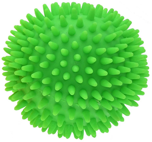 Soft Touch Spike Ball Green 100mm