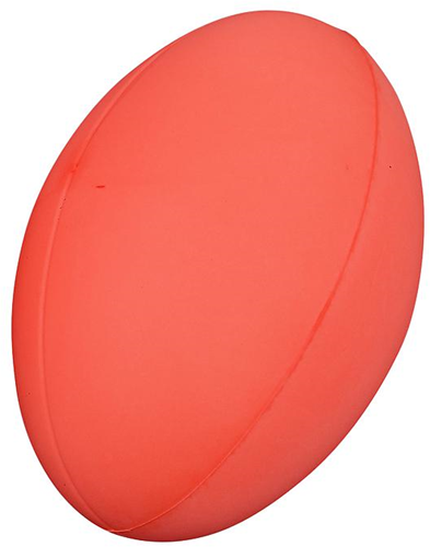 Uncoated Foam Rugby Ball - Red -