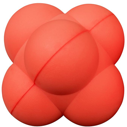 Uncoated Foam Reaction Ball - Red -