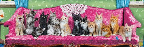 Eurographics Kitty Cat Couch Panorama (1000)