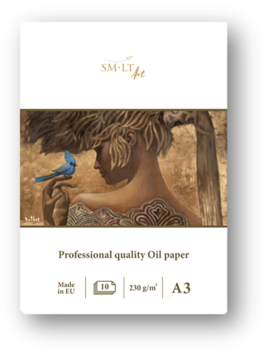 SMLT SMLT Professional Papierblok Olieverf A3 230gr 10 vel